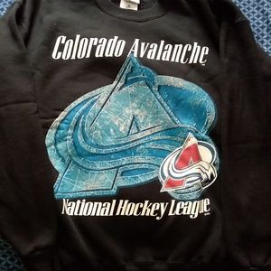 Colorado avalanche chalk line sweater